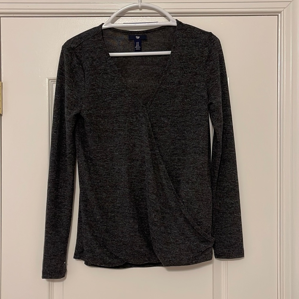 Lightweight wrap sweater